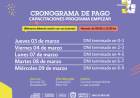 Programa Empezar: comienza el pago el 3 de marzo