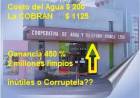 La Cooperativa de Quines y dos millones limpios que le deja San Luis Agua en sospecha.Viale preso de sus dichos. 