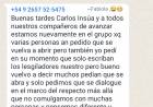 Censuran en washap la crítica interna en el poggismo . Becerra no se la banca y Fulvio Falcón fue a fondo 