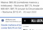El valor del transporte de San Luis es inferior a Córdoba, Jujuy o La Pampa . Ni con el aumento a Enero que propone Tamayo los supera .Opereta de bobos 