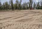 Cancha sintética en el Lago . Una nueva etapa que mejora los servicios a los mercedinos
