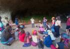 INTI HUASI: casi 900 personas visitaron la Gruta