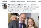 Bazla por mentiroso a Juicio Político. Vergüenza ajena da otro tránsfuga político 