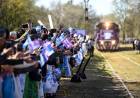 VILLA MERCEDES: volvió el tren para pasajeros 