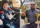 Baldoni y Rasso en la previa al Rally de Quines