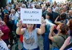 ESCRACHARON A PATRICIA BULLRICH EN PLENO CENTRO PUNTANO