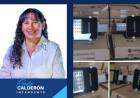 Millonaria inversión en Led de Rosa Calderón en Villa de la Quebrada.Con recursos propios, dice la Intendenta