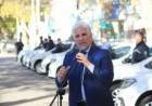 Poggi entregó patrulleros. Solo hacer lo que debe hacer . Nada extraordinario. No significan atacar la miseria ni el hambre o mejorar la economía que vende 40 por ciento menos.