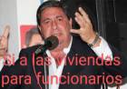 Pipo Rossi defiende las adjudicaciones a funcionarios.El morral más fuerte que las convicciones 