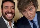 Cacace estuvo con MILEI, lo posteó y le dieron para que tenga. El.Puntano, más Libertario que nunca 