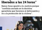 Sosa otra vez echando la culpa a la Justicia, de lo que no hace.Debe entender que no sabe lo que dice ., dicen en la Justicia 