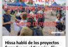 Hissa toma por estúpida a la gente. Tiene mayoría y le echa la culpa a la oposición por no sesionar él Concejo . Burdo y grosero. Está BIEN para decir éstas burradas?
