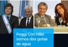 Poggi:" con Milei somos dos gotas de agua . Él PJ y Macri fueron. LLA puede ser aliado nuestro