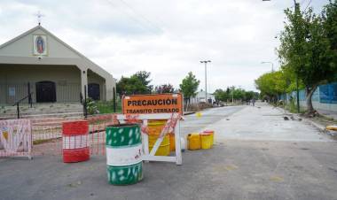 50% avance en las obras de Av. Riobamba