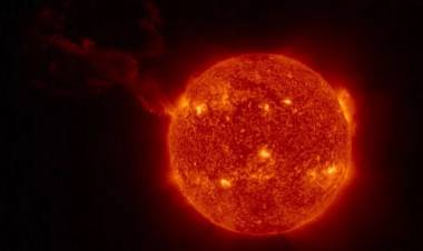 Imagen de la mayor erupción solar jamás observada