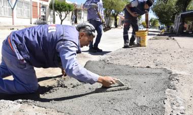 La Muni de Tamayo a full con 7 obras en simultáneo