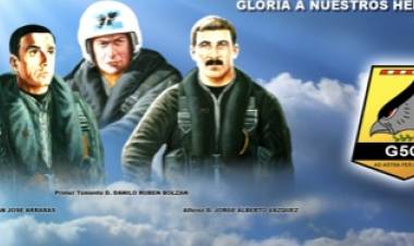 La V Brigada Aérea y el recuerdo de sus caídos en Malvinas