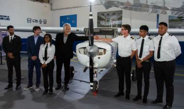 “Día trascendental para la aeronáutica en San Luis”