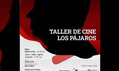 Dictarán el Taller de “Cine los Pájaros” 
