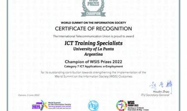 Nuevo reconocimiento internacional para la ULP