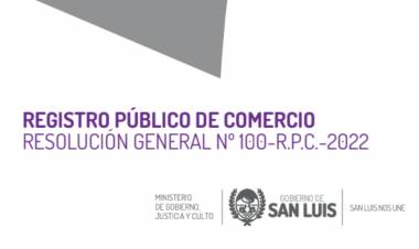 Nuevas normativas del Registro Público de Comercio
