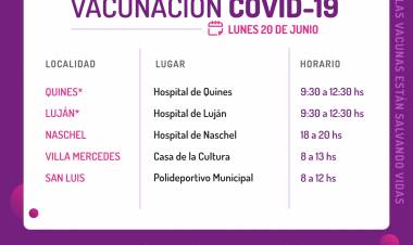 Vacunación contra el COVID-19 durante los feriados