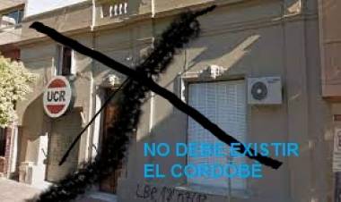 El poggismo dice que la UCR debe desaparecer porque no piensan como èl.La antidemocracia increìble