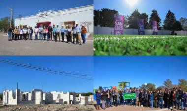 LOS MANANTIALES: más de $185 millones en obras 