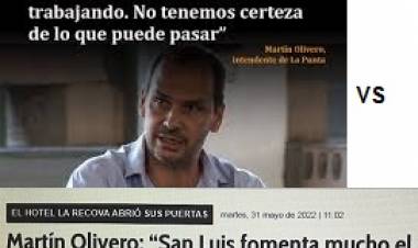 El 65 % rechaza la gestiòn de Olivero.0 obra Municipal.Fue el primero en firmar para que EDESAL le cobre las tasas.