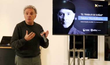 Néstor Montalbano en el Polo Audiovisual ULP
