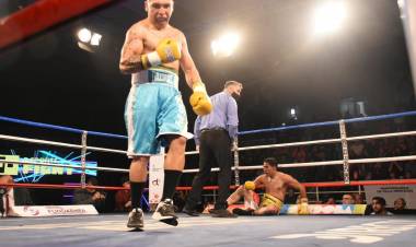 BOXEO: El Turbo noqueó en el Palacio