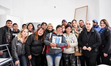 LUJÁN: llegó la escuela de alfabetización itinerante