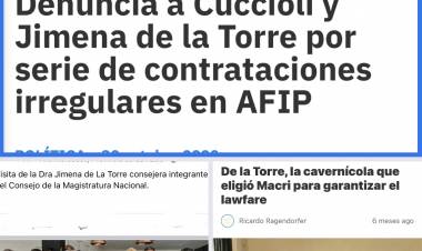 Jimena de la Torre vino a San Luis a apretar a Rachid para que liberen al socio de Poggi? Denunciada por corrupción, fue venerada por algunos abogados y el poggismo 