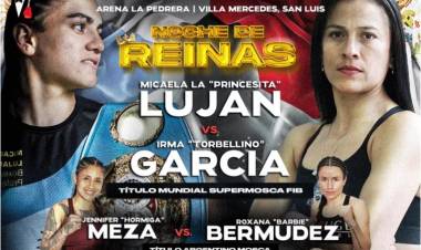 BOXEO: Micaela Luján defenderá su título en La Pedrera