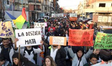 Siete cuadras contra Larreta por la nena muerta por desnutrición en la Ciudad. Vergüenza ajena 