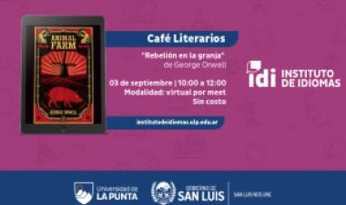 Vuelve el “Café literario” del Instituto de Idiomas