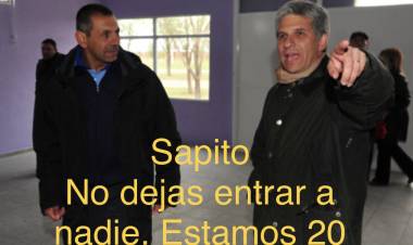 El poggismo y una cumbre de urgencia en Mercedes.Cerrada, con malos resultados 