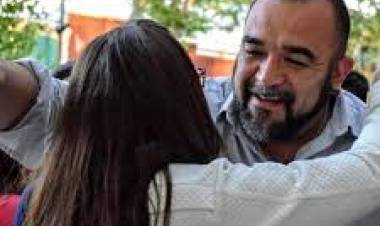 Los tres liderazgos de cada sector en Mercedes .Maxi Frontera en el PJ, Sapo Vera en el poggismo y Alicia Arrieta en el adolfismo 