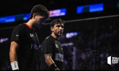 PÁDEL: Sanyo y Tapia cayeron ante los N°1
