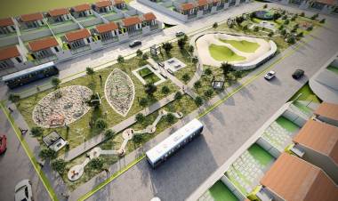 VILLA MERCEDES: recreación y deporte en el 1000 viviendas