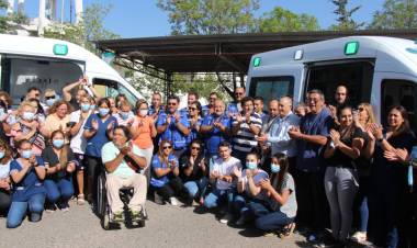 Se entregaron dos nuevas ambulancias de alta complejidad