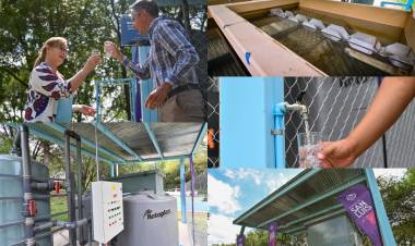 LA PUNILLA: inauguraron obras hídricas muy esperadas