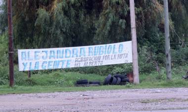 JUNÍN: una banca para Alejandra Rubiolo