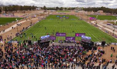 SE INAUGURÓ LA PRIMERA ETAPA DE LA VILLA DEPORTIVA