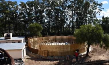 QUINES: La Provincia realiza obras de saneamiento 