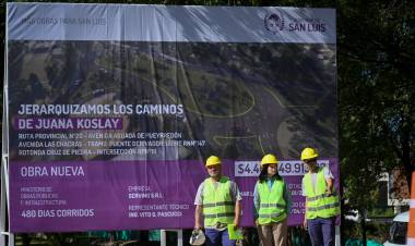 J. KOSLAY: inició la obra de jerarquización de los accesos