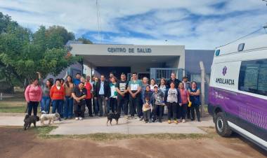 ALTO PENCOSO: entregaron equipamiento en el CAPS