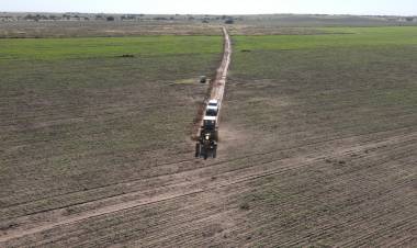 Limpiaron la traza del Acueducto del Oeste