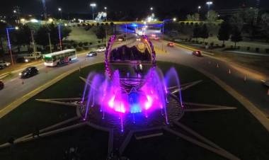 Inauguraron la nueva Fuente de la Puntanidad 