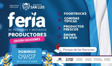 Producción local en el Parque de las Naciones